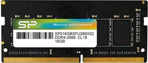 Оперативная память Silicon-Power 16ГБ DDR4 SODIMM 3200 МГц SP016GBSFU320X02 фото