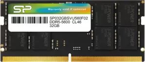 Оперативная память Silicon-Power 32ГБ DDR5 SODIMM 5600 МГц SP032GBSVU560F02