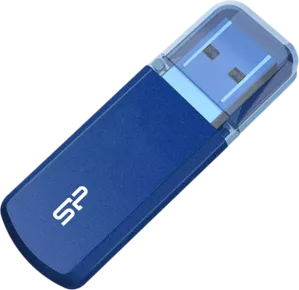 USB Flash Silicon Power Helios 202 16GB (синий) фото