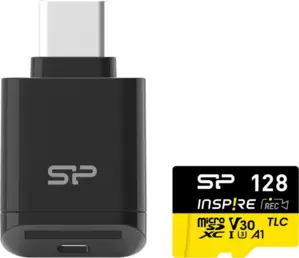 Карта памяти Silicon Power Inspire microSDXC SP128GBSTXLA2V1NSP 128GB (с адаптером) фото