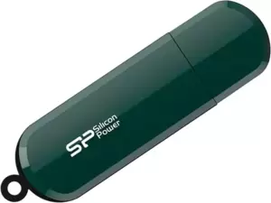 USB Flash Silicon Power LuxMini 320 16GB (темно-зеленый) фото