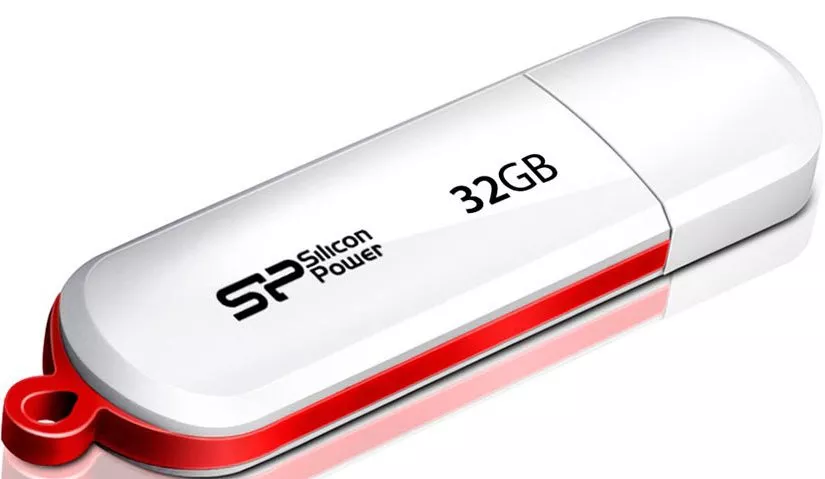 USB-флэш накопитель Silicon Power LuxMini 320 32GB (SP032GBUF2320V1W) фото