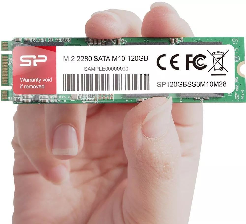 Жесткий диск SSD Silicon Power M10 M.2 2280 (SP120GBSS3M10M28) 120Gb фото 3