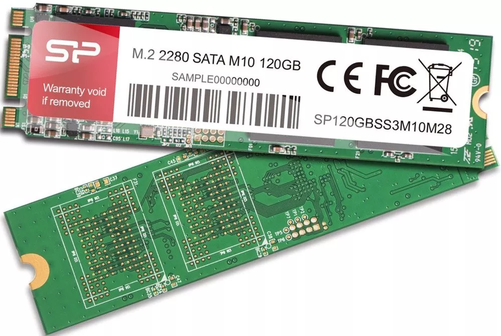 Жесткий диск SSD Silicon Power M10 M.2 2280 (SP120GBSS3M10M28) 120Gb фото 4