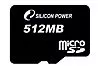 Карта памяти Silicon Power MicroSD Card 512 MB фото