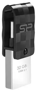 USB Flash Silicon Power Mobile C31 32GB (черный) фото