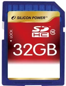 Silicon Power SDHC 32Gb (SP032GBSDH010V10)