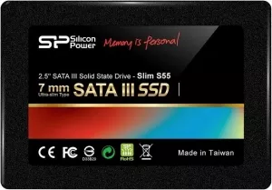 Жесткий диск SSD Silicon Power Slim S55 (SP240GBSS3S55S25) 240 Gb фото