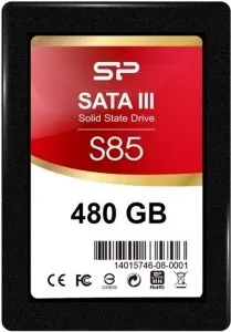 Жесткий диск SSD Silicon Power Slim S85 (SP480GBSS3S85S25) 480Gb фото