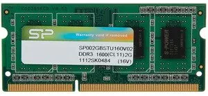 Модуль памяти Silicon Power SP002GBSTU160V02 DDR3 PC3-12800 2Gb фото