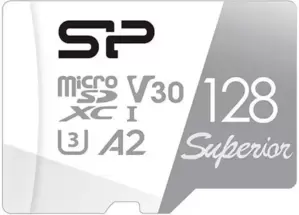 Карта памяти Silicon Power Superior microSDXC SP128GBSTXDA2V20 128GB