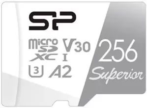 Silicon Power Superior microSDXC sp256gbstxda2v20 256G
