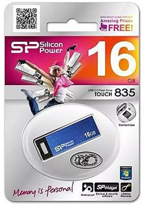 USB-флэш накопитель Silicon Power Touch 835 16GB (SP016GBUF2835V1B) фото 3