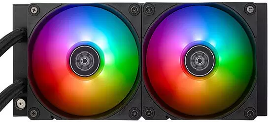 Система жидкостного охлаждения для процессора SilverStone NovaPeak 240 ARGB фото