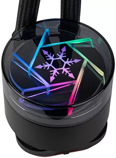 Система жидкостного охлаждения для процессора SilverStone NovaPeak 240 ARGB фото