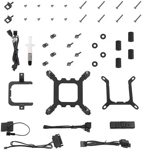 Система жидкостного охлаждения для процессора SilverStone NovaPeak 360 ARGB фото