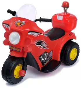 Детский электромотоцикл Sima-Land Мотоцикл шерифа (красный) фото