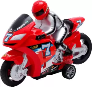 Радиоуправляемая игрушка Sima-Land Спортбайк 7615603 (красный) фото