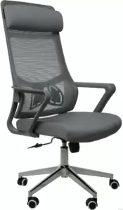 Офисное кресло SitUp Aura Grey Chrome (серый) фото