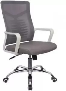 Офисное кресло SitUp Delta grey chrome (сетка grey/grey) фото