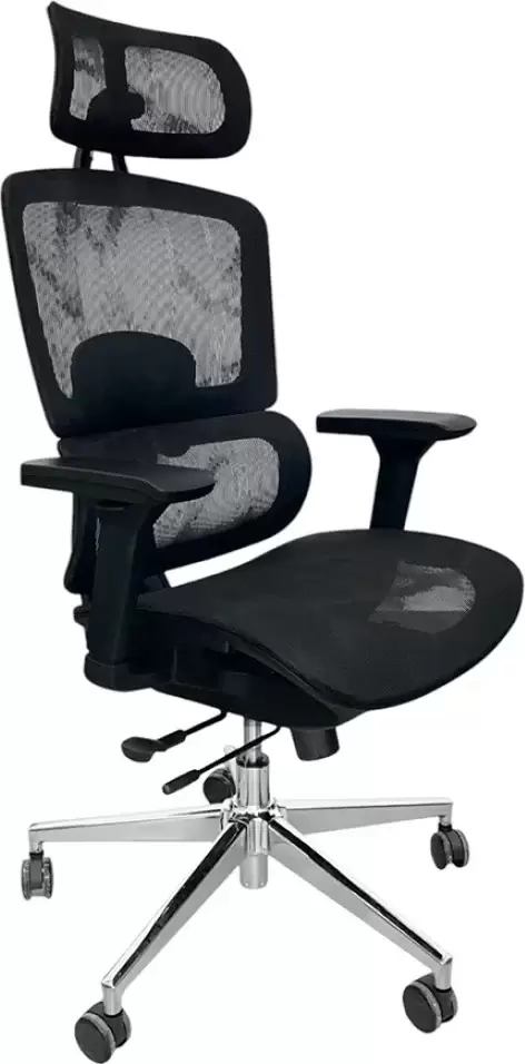 SitUp Garfild Lux Chrome (сетка Black/сетка Black)