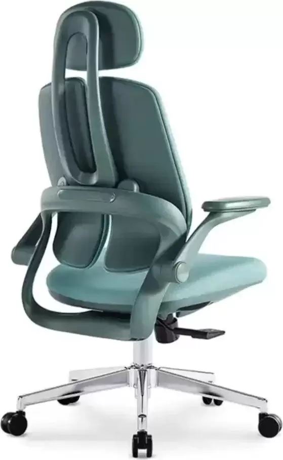 Офисное кресло SitUp Kwin White Chrome (ткань Grey/Grey) фото 5