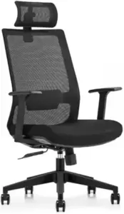 Офисное кресло Situp Madrid A Black Pl (сетка Black/ткань Black) фото