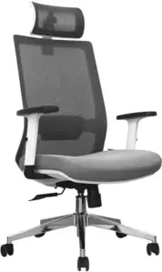 Офисное кресло Situp Madrid A Grey Chrome (сетка Gray/ткань Gray) фото