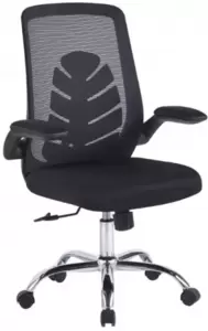 Кресло офисное SitUp Marlen (chrome сетка black/black) фото