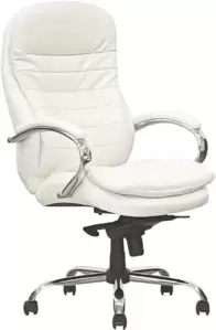Офисное кресло SitUp Mido сhrome (экокожа Beige) фото
