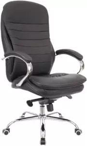 Офисное кресло SitUp Mido сhrome (экокожа Black) фото