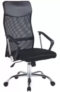 Офисное кресло Situp Mix 740 (Flay) Black Chrome (сетка Black/Black) фото
