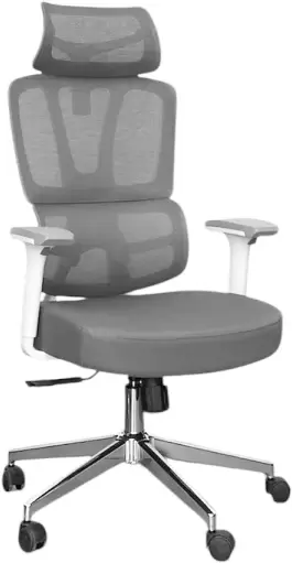 SitUp Palma White Chrome (сетка Grey/Grey)
