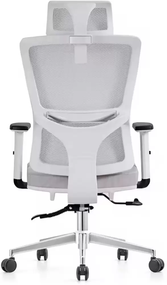 Офисное кресло Situp Victoria Chrome (сетка Light Gray/ткань Light Gray) фото