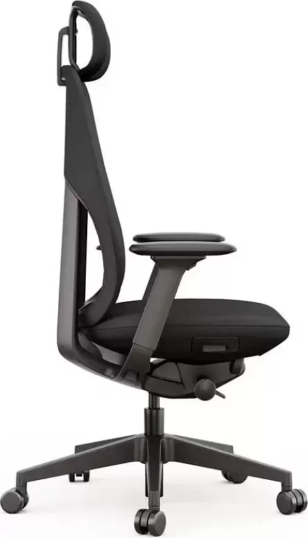 Офисное кресло SitZone E-AC-001A-P1-BK (ткань, черный) фото