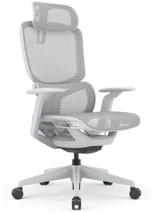 SitZone E-JX-002А (сетка, пластик, белый)