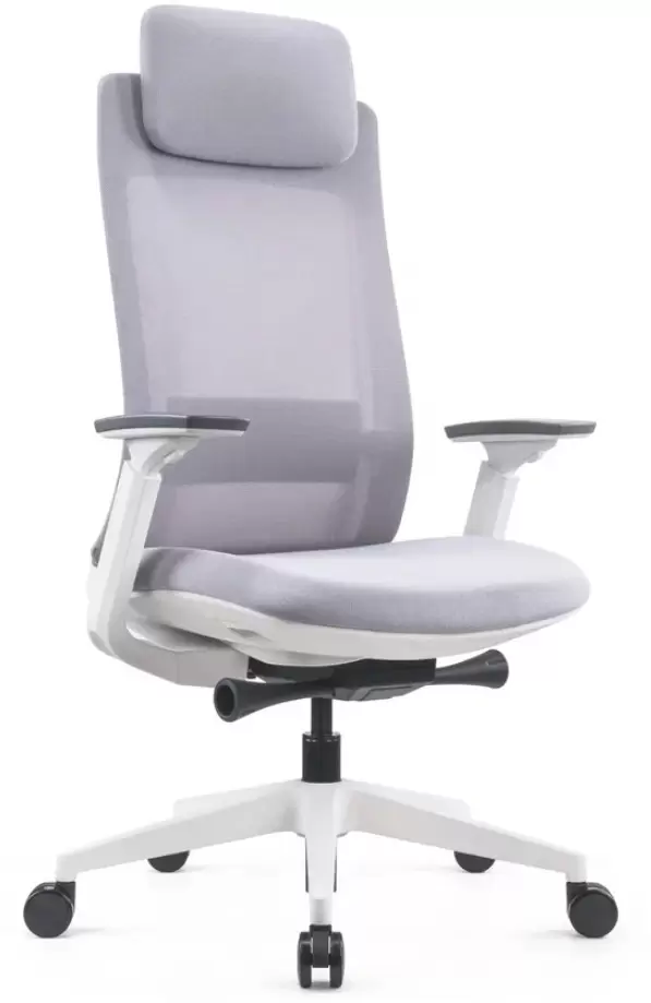 SitZone E-VL002A-BS (сетка, ткань, пластик, серый)