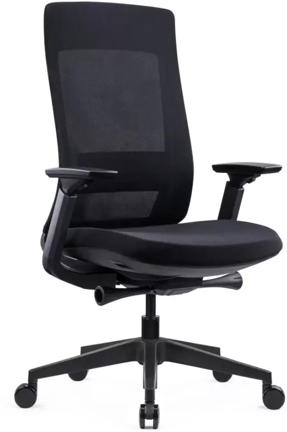 SitZone E-VL002B (сетка, ткань, пластик, черный)