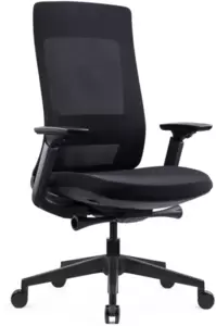 SitZone E-VL002B (сетка, ткань, пластик, черный)