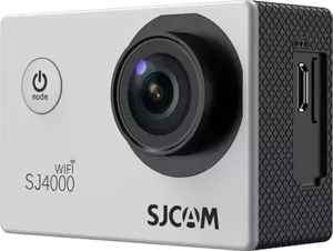 Экшн-камера SJCAM SJ4000 WiFi (серебристый) фото
