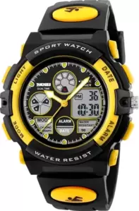 Skmei 1163 (черный/желтый)