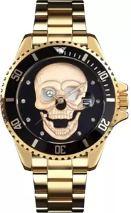 Skmei 9195 (золотистый/черный)