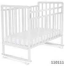 Детская кроватка СКВ-Компани 140111 (белый) фото