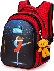 Школьный рюкзак Sky Name R1-039 (с брелком мишка) фото