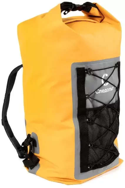 Герморюкзак Следопыт Wander PF-DBW-50Y (50л, желтый/серый) фото 2