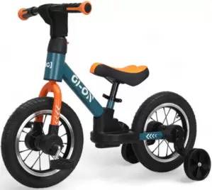 Беговел-велосипед Bubago GI-ON BG111-1 (графит/оранжевый) фото