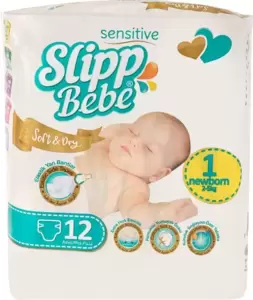 Подгузники детские Slipp Bebe №1 2-5 кг (12 шт) фото