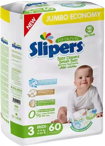 Slipers Slipers Midi J-203 (60 шт)