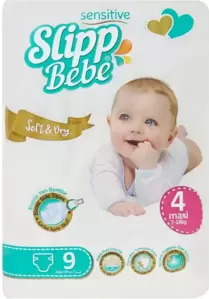 Подгузники детские Slipp Bebe №4 7-18 кг (9 шт) фото