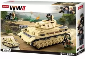 Sluban Армия ВОВ Немецкий танк PanzerIV M38-B0693